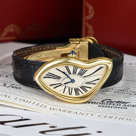 cartier crash clock.